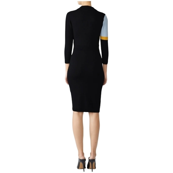 Parker Amity Graphic Wool Sweater Dresx Size XL - Picture 2 of 7